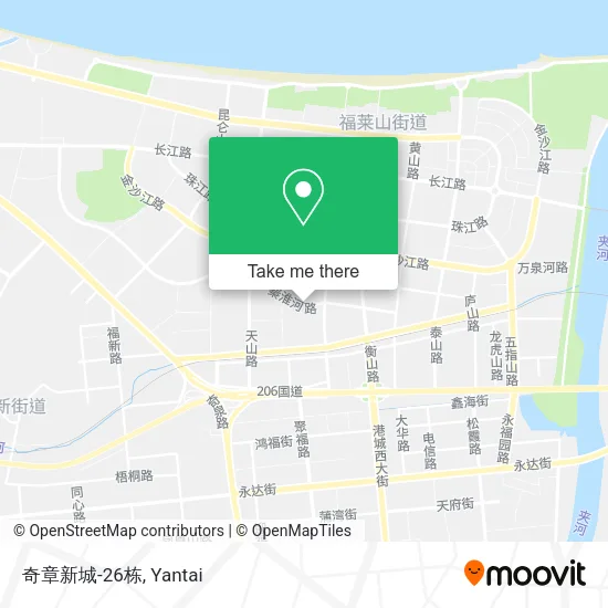 奇章新城-26栋 map