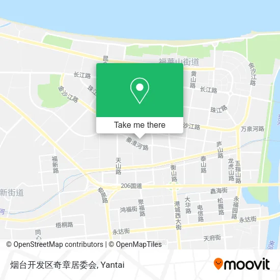 烟台开发区奇章居委会 map