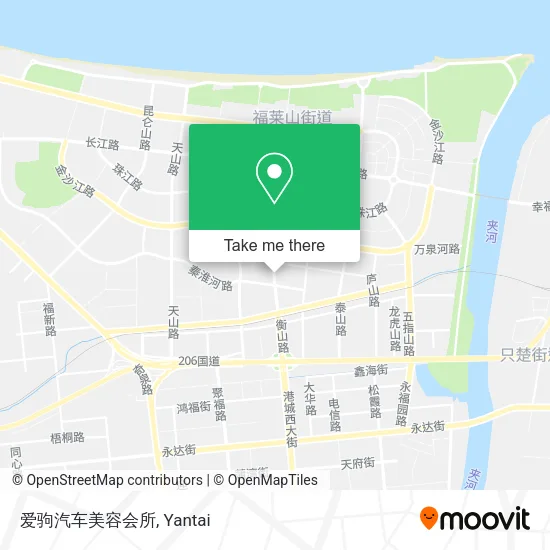 爱驹汽车美容会所 map