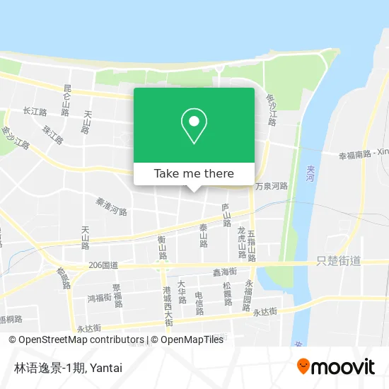 林语逸景-1期 map