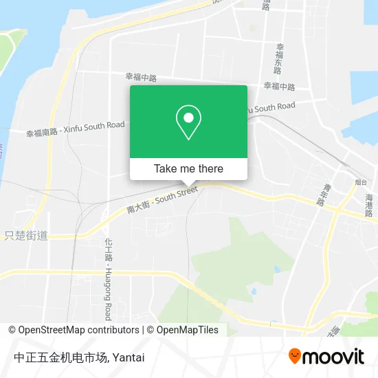 中正五金机电市场 map