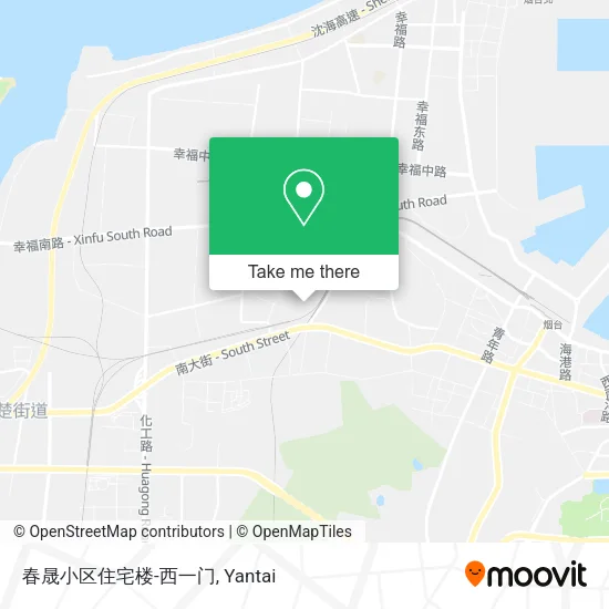 春晟小区住宅楼-西一门 map