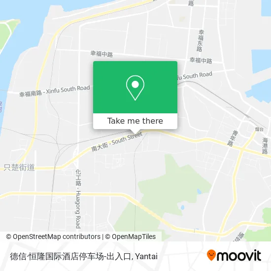 德信·恒隆国际酒店停车场-出入口 map