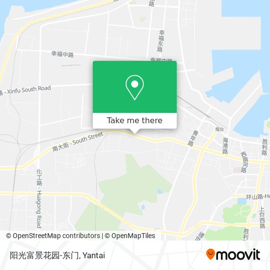 阳光富景花园-东门 map