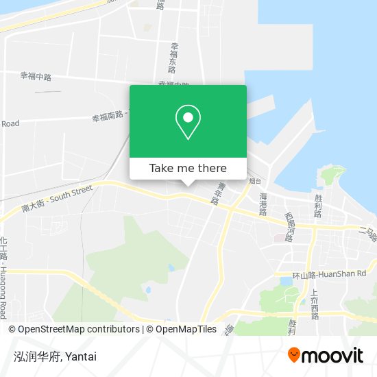 泓润华府 map