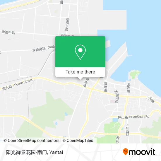 阳光御景花园-南门 map