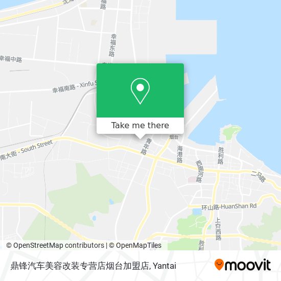 鼎锋汽车美容改装专营店烟台加盟店 map
