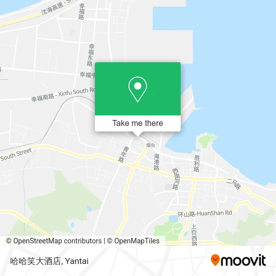 哈哈笑大酒店 map