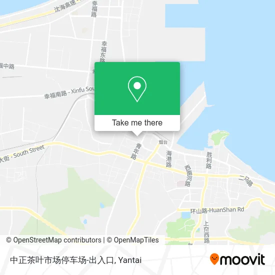 中正茶叶市场停车场-出入口 map
