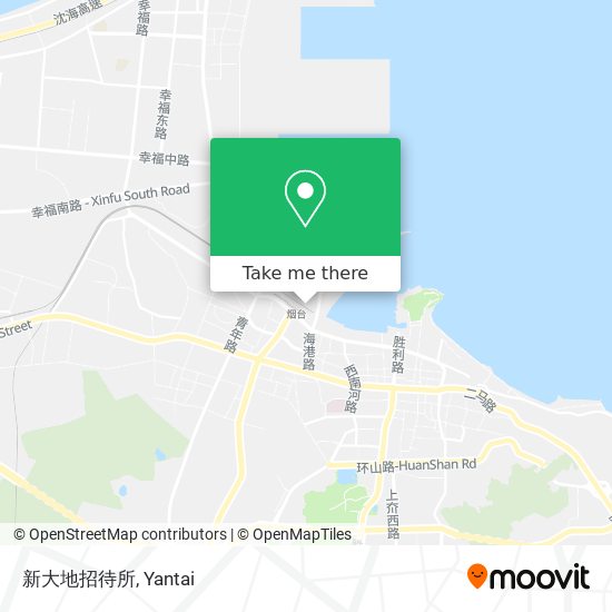 新大地招待所 map