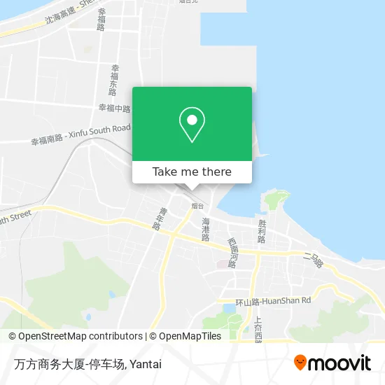 万方商务大厦-停车场 map