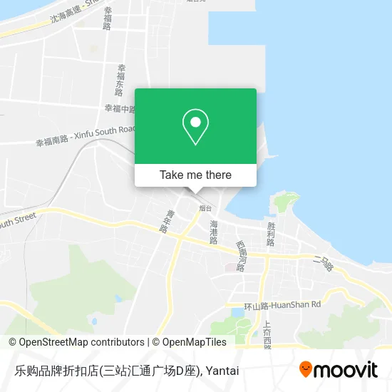 乐购品牌折扣店(三站汇通广场D座) map
