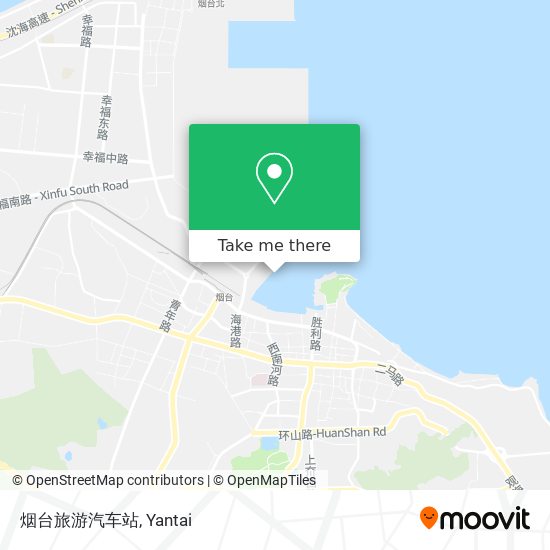烟台旅游汽车站 map