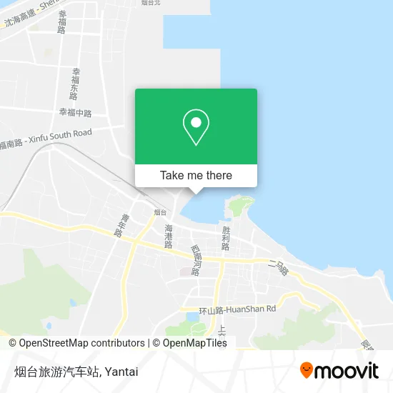 烟台旅游汽车站 map