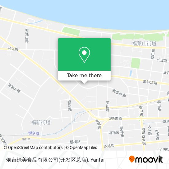 烟台绿美食品有限公司(开发区总店) map