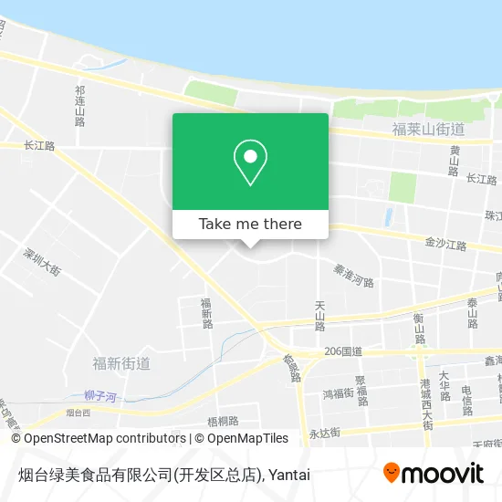 烟台绿美食品有限公司(开发区总店) map