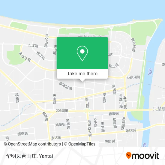华明凤台山庄 map