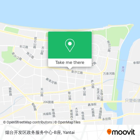 烟台开发区政务服务中心-B座 map