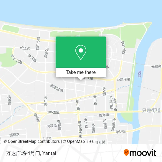 万达广场-4号门 map