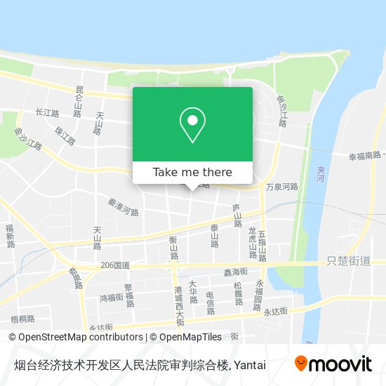 烟台经济技术开发区人民法院审判综合楼 map