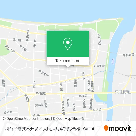 烟台经济技术开发区人民法院审判综合楼 map