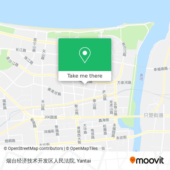 烟台经济技术开发区人民法院 map