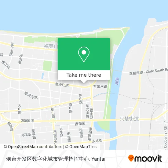 烟台开发区数字化城市管理指挥中心 map