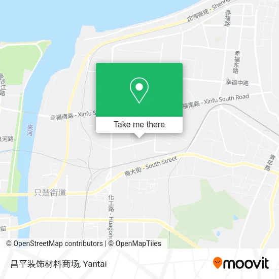 昌平装饰材料商场 map