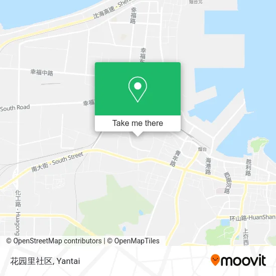 花园里社区 map