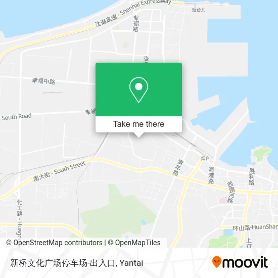 新桥文化广场停车场-出入口 map