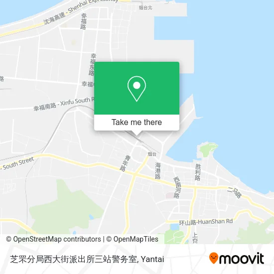 芝罘分局西大街派出所三站警务室 map