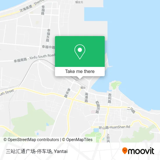 三站汇通广场-停车场 map