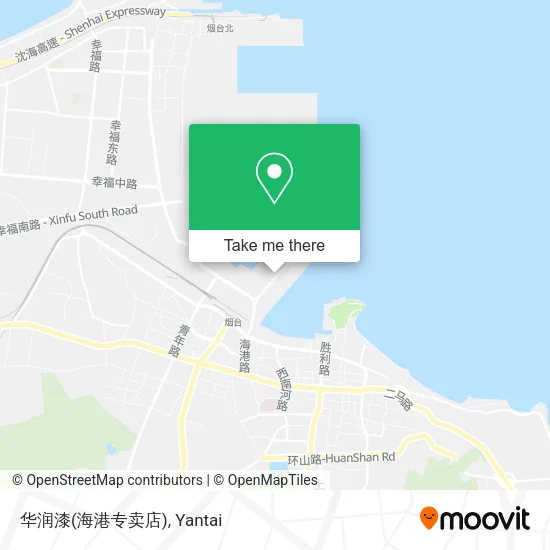 华润漆(海港专卖店) map