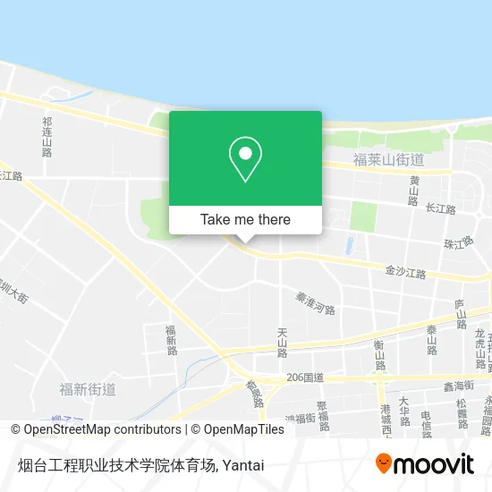 烟台工程职业技术学院体育场 map