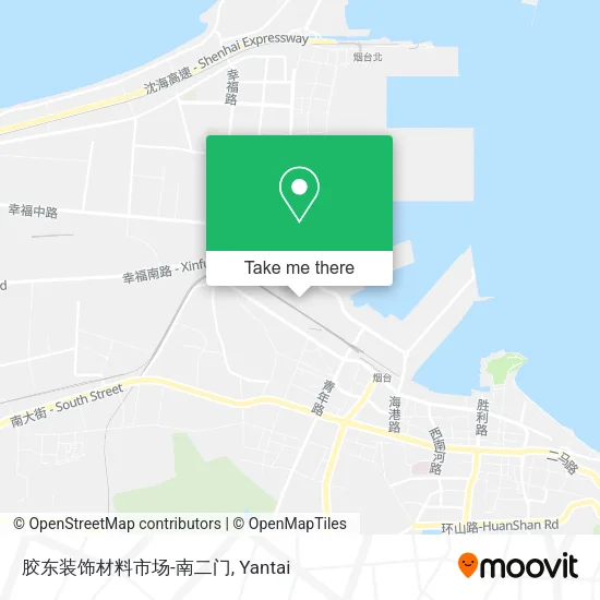胶东装饰材料市场-南二门 map