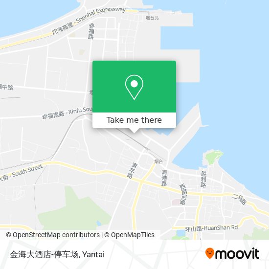 金海大酒店-停车场 map