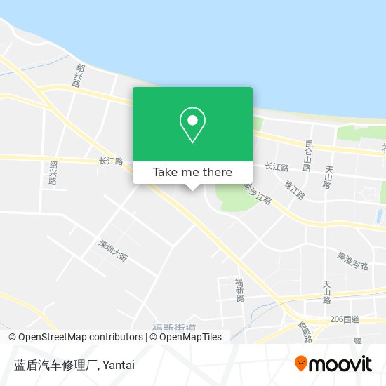 蓝盾汽车修理厂 map