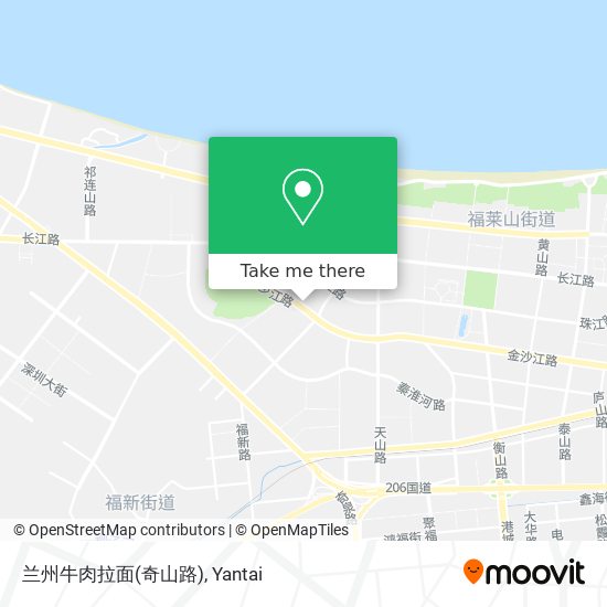 兰州牛肉拉面(奇山路) map