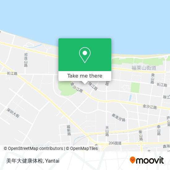 美年大健康体检 map