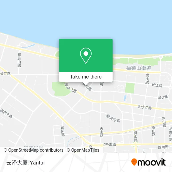 云泽大厦 map