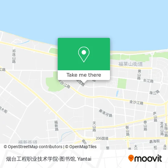 烟台工程职业技术学院-图书馆 map