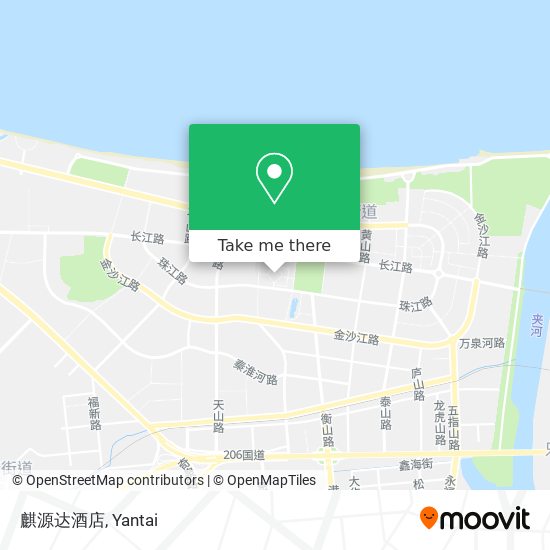 麒源达酒店 map