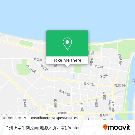 兰州正宗牛肉拉面(地源大厦西南) map