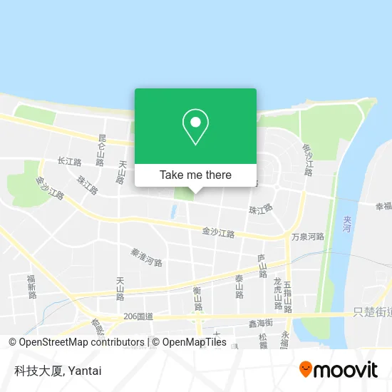 科技大厦 map