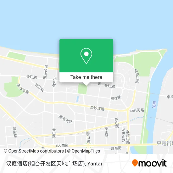 汉庭酒店(烟台开发区天地广场店) map