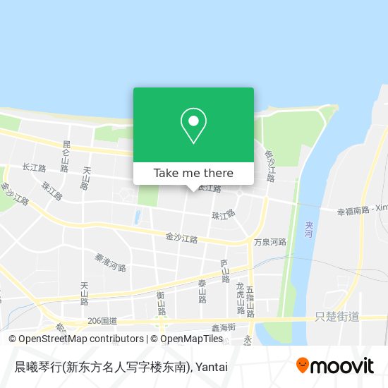 晨曦琴行(新东方名人写字楼东南) map