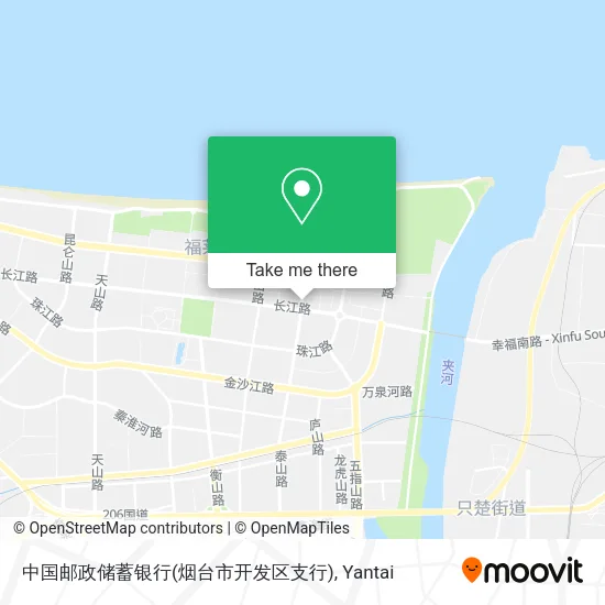 中国邮政储蓄银行(烟台市开发区支行) map