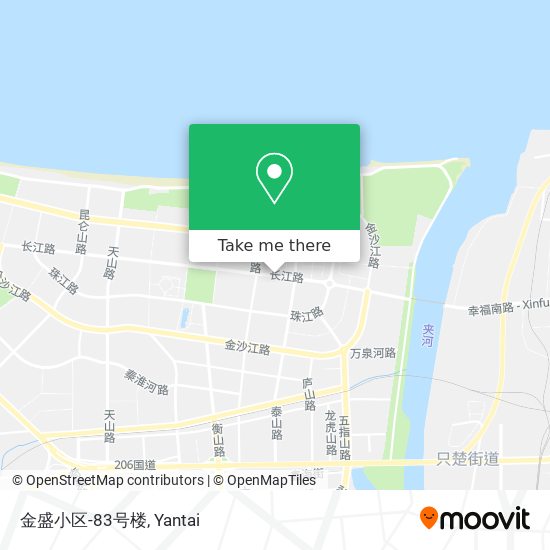 金盛小区-83号楼 map