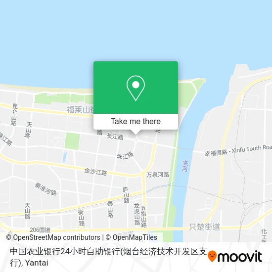 中国农业银行24小时自助银行(烟台经济技术开发区支行) map
