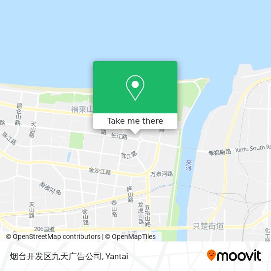 烟台开发区九天广告公司 map